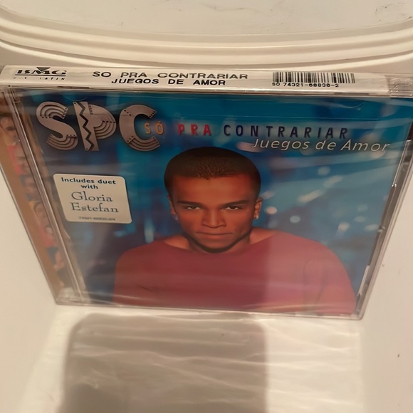 Juegos de amor by So Pra Contrariar with Gloria Estefan Audio CD - Picture 3 of 5